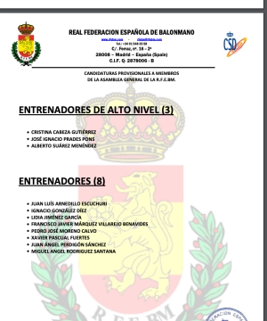 Elecciones a la RFEBM