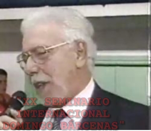 XX SEMINARIO INTERNACIONAL DOMINGO BARCENAS