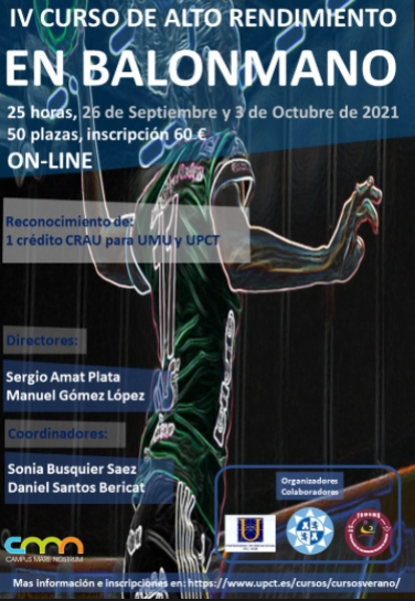 IV CURSO DE ALTO RENDIMIENTO EN BALONMANO